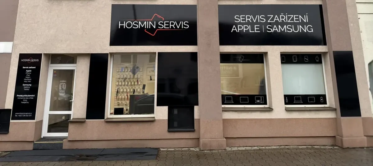 Hošmin Servis, servis iPhonů v Praze 9 – Horních Počernicích, Náchodská 637/107